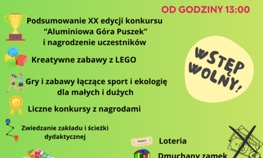 Zdjęcie do ZAPROSZENIE DO UDZIAŁU W FESTYNIE EKOLOGICZNYM ORGANIZOWANYM PRZEZ MSOK SP. Z O. O.